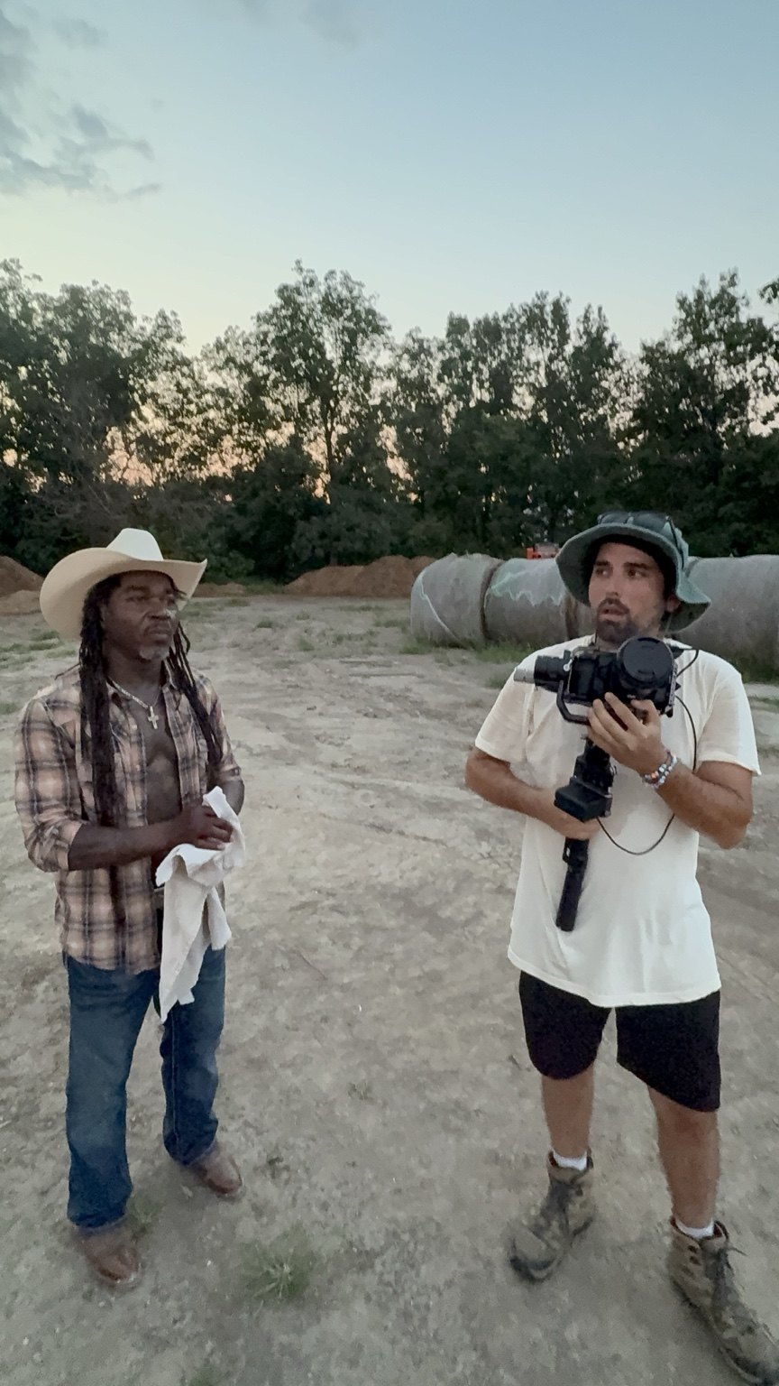 Miguel Horn on location